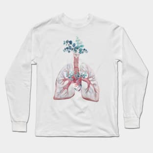 Floral Lungs	Living that Nurse Life Long Sleeve T-Shirt